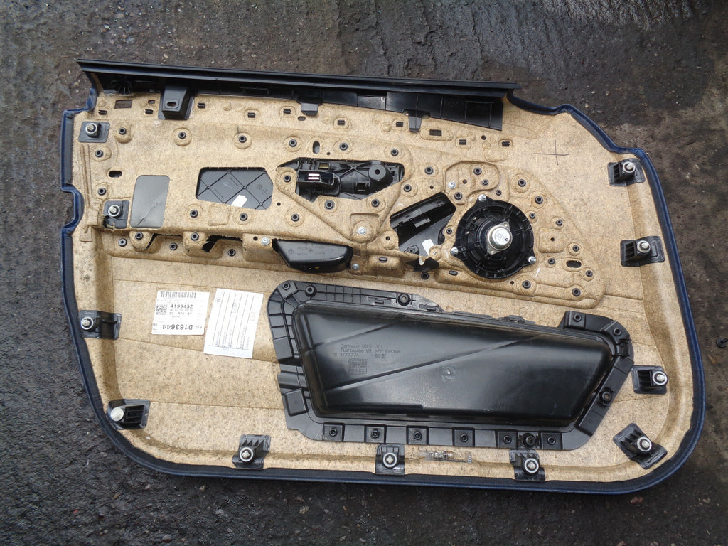 BMW 5 SERIES F10 2012 OSF DRIVER SIDE FRONT DOOR DOORCARD BLACK
