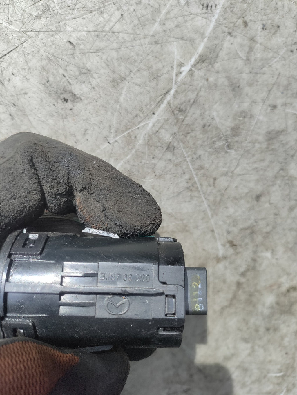 2019 MAZDA 2 MK3 ENGINE START STOP CONTROL SWITCH BUTTON BJS7663S0