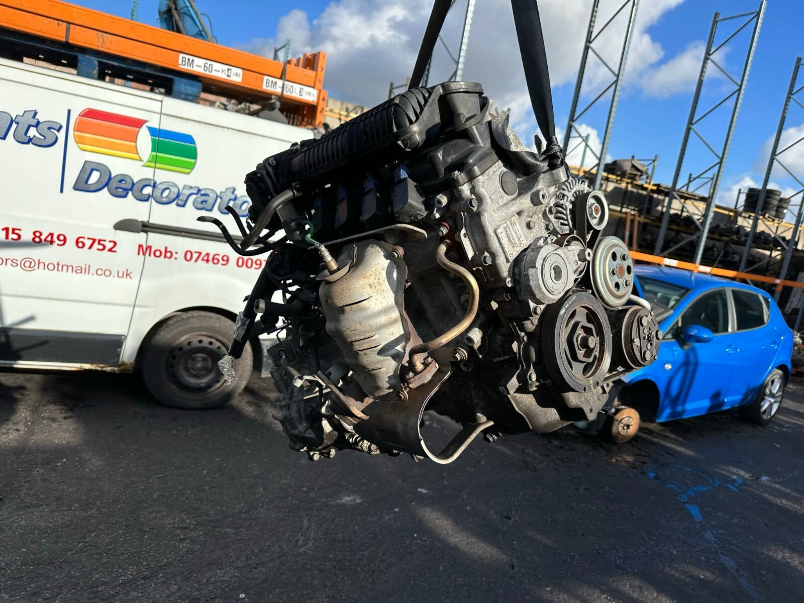 2014 HONDA JAZZ 1.3 PETROL ENGINE COMPLETE L13Z