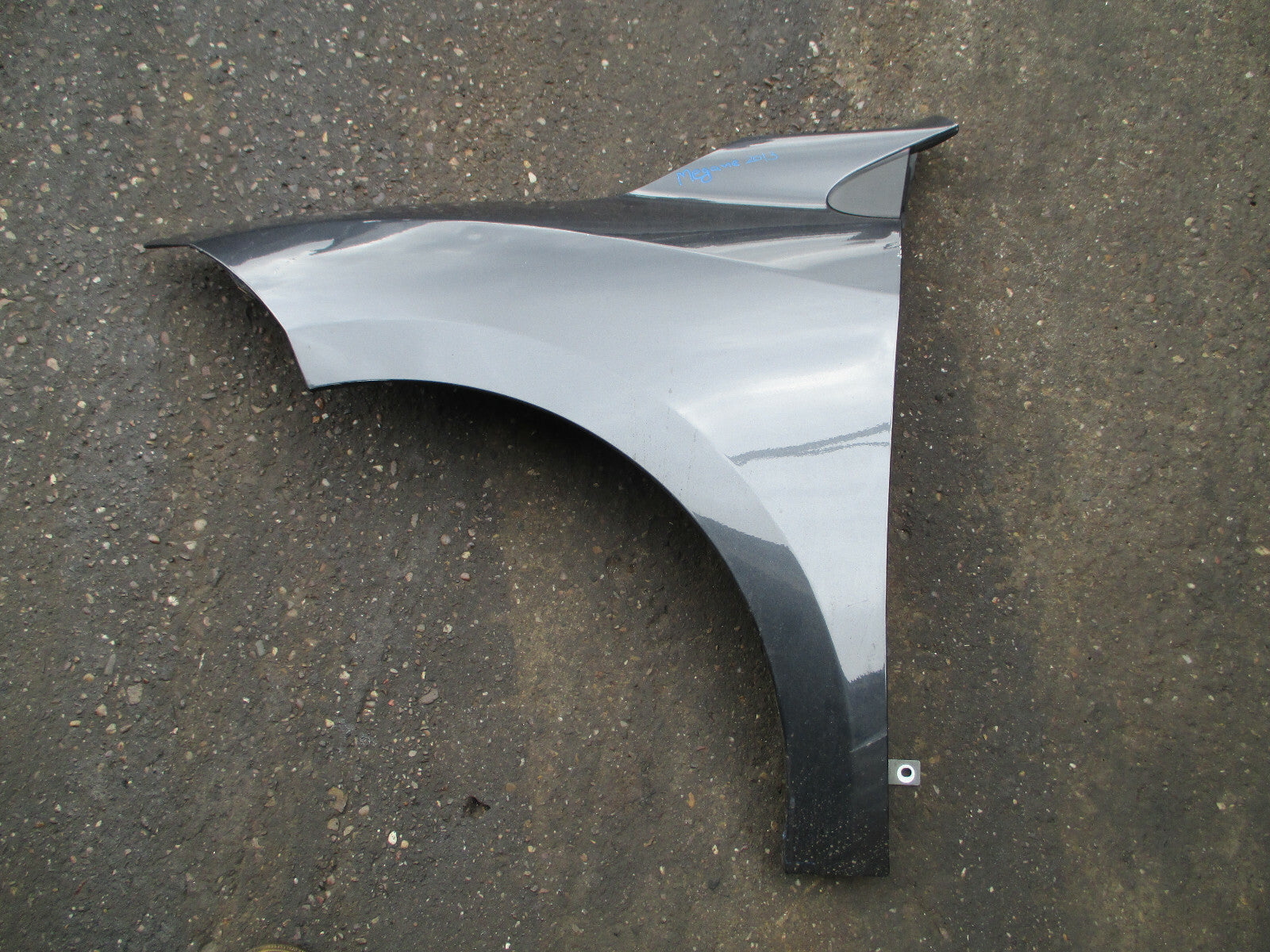 RENAULT MEGANE MK3 2013 3 DOOR NS PASSENGER SIDE WING PANEL GRIS ECLIPSE