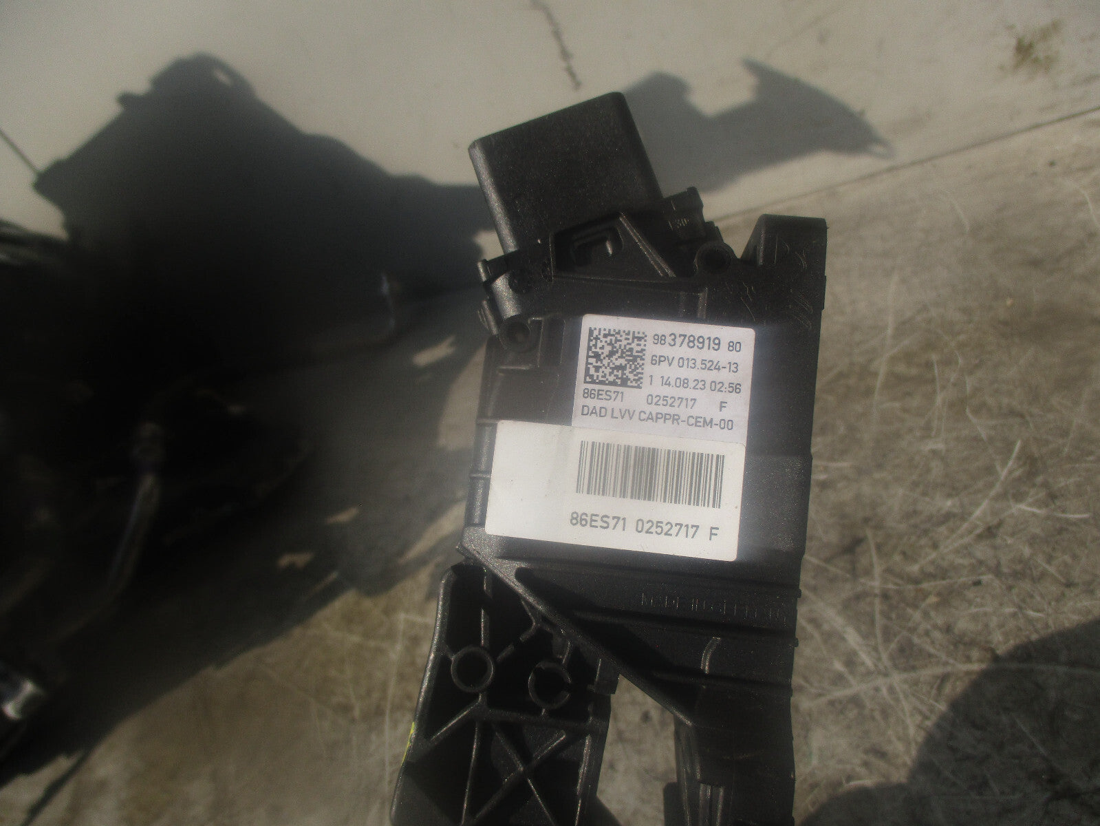 2019 VAUXHALL CORSA ACCELERATOR THROTTLE PEDAL 9837891980