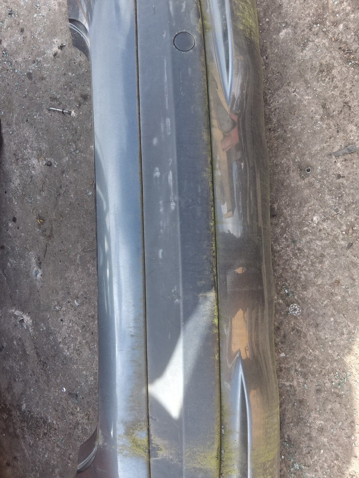 2010 PEUGEOT 207 PRE FACELIFT REAR COMPLETE BUMPER GREY