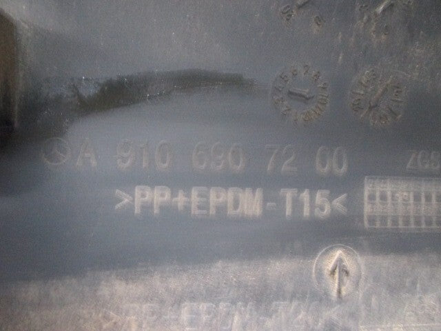 2021 MERCEDES BENZ SPRINTER W907 OSR DRIVER SIDE REAR MOULDING TRIM A9106907200