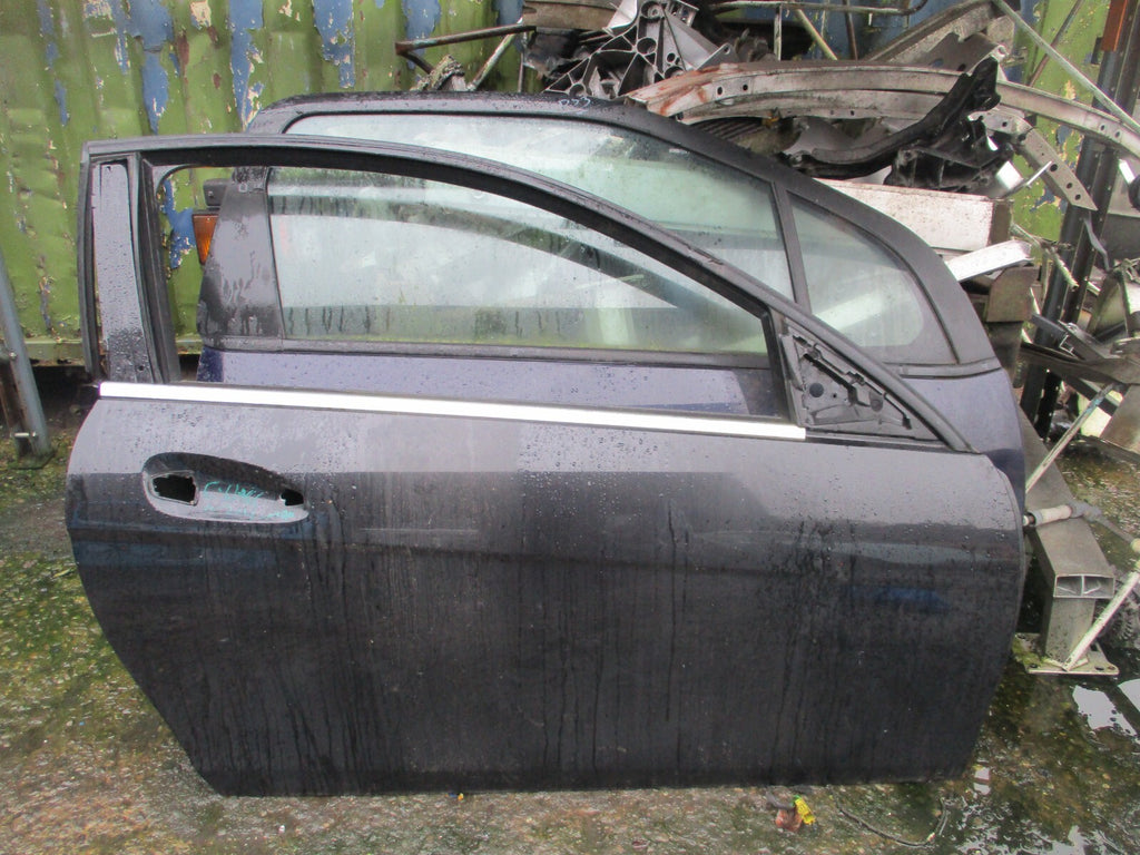 MERCEDES BENZ C CLASS COUPE W204 2014 OS DRIVER SIDE BARE DOOR BLACK