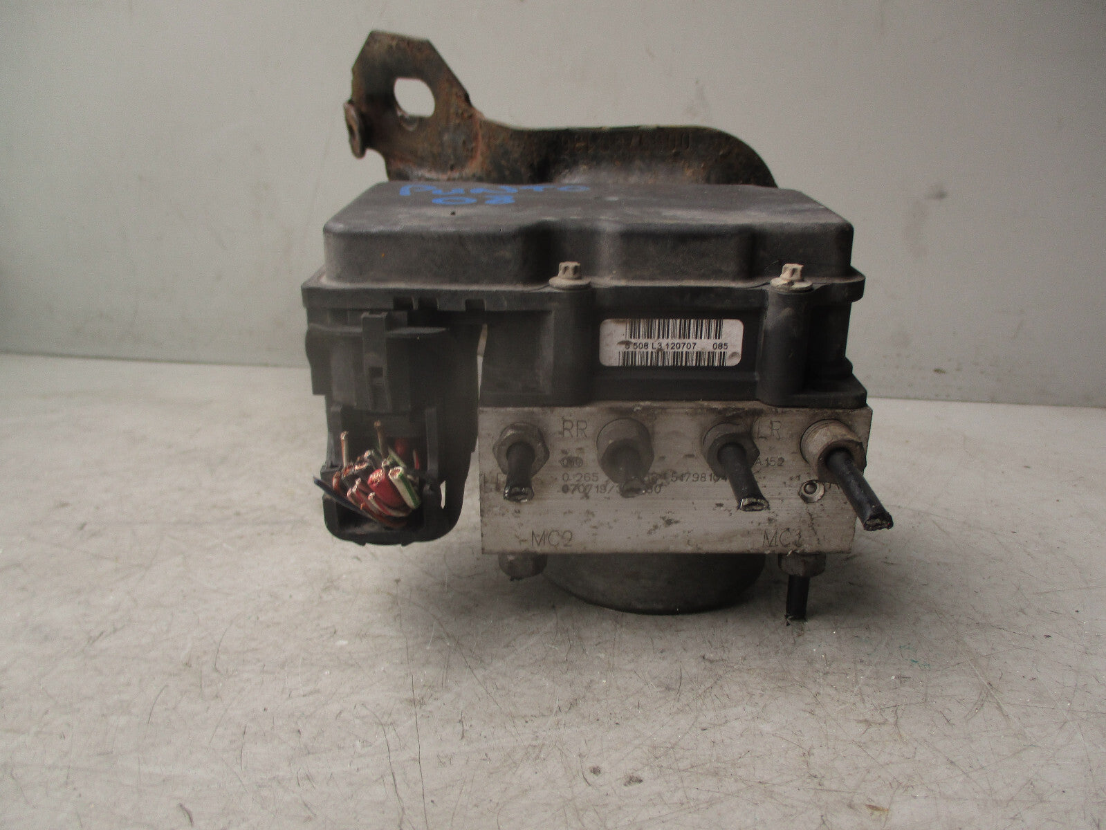 2008 FIAT PUNTO MK3 ABS PUMP MODULATOR CONTROL UNIT 51798104