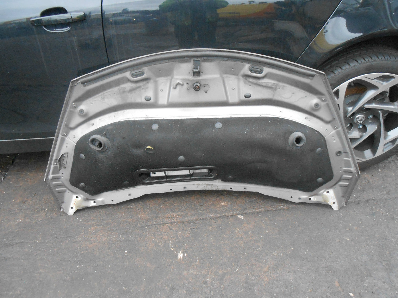 RENAULT ESPACE MK4 PHASE 1 2004 ENGINE BAY BONNET PANEL NV603 PLATINUM METALLIC
