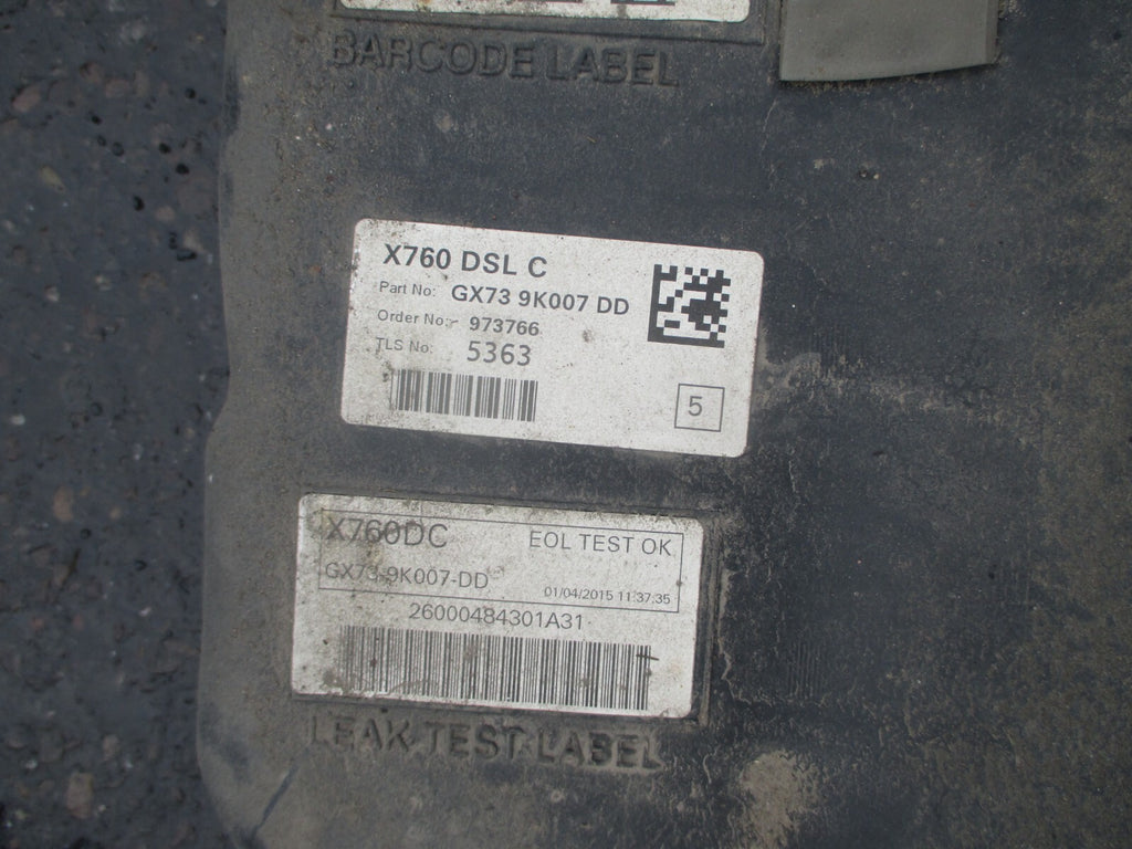 JAGUAR XE 2016 2.0 DIESEL FUEL TANK GX739K007DD