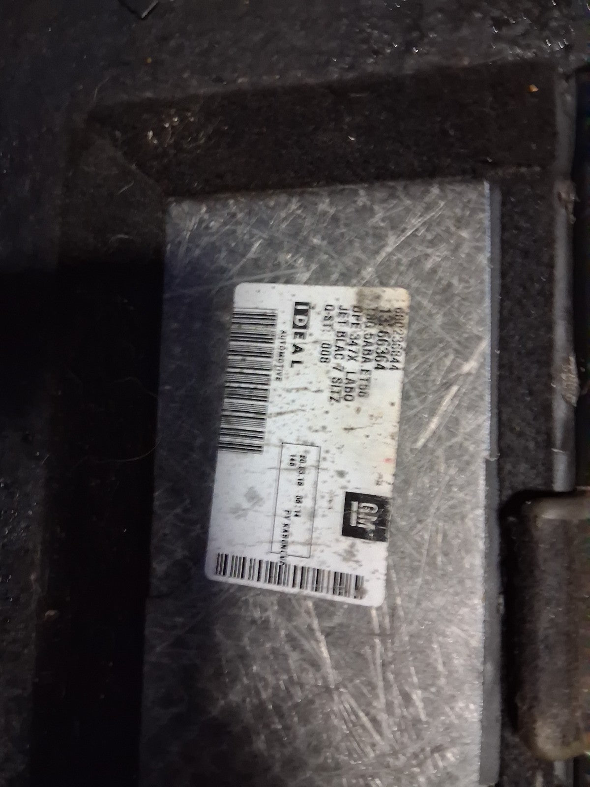 2018 VAUXHALL ZAFIRA C REAR BOOT FLOOR CARPET LINER 13366364