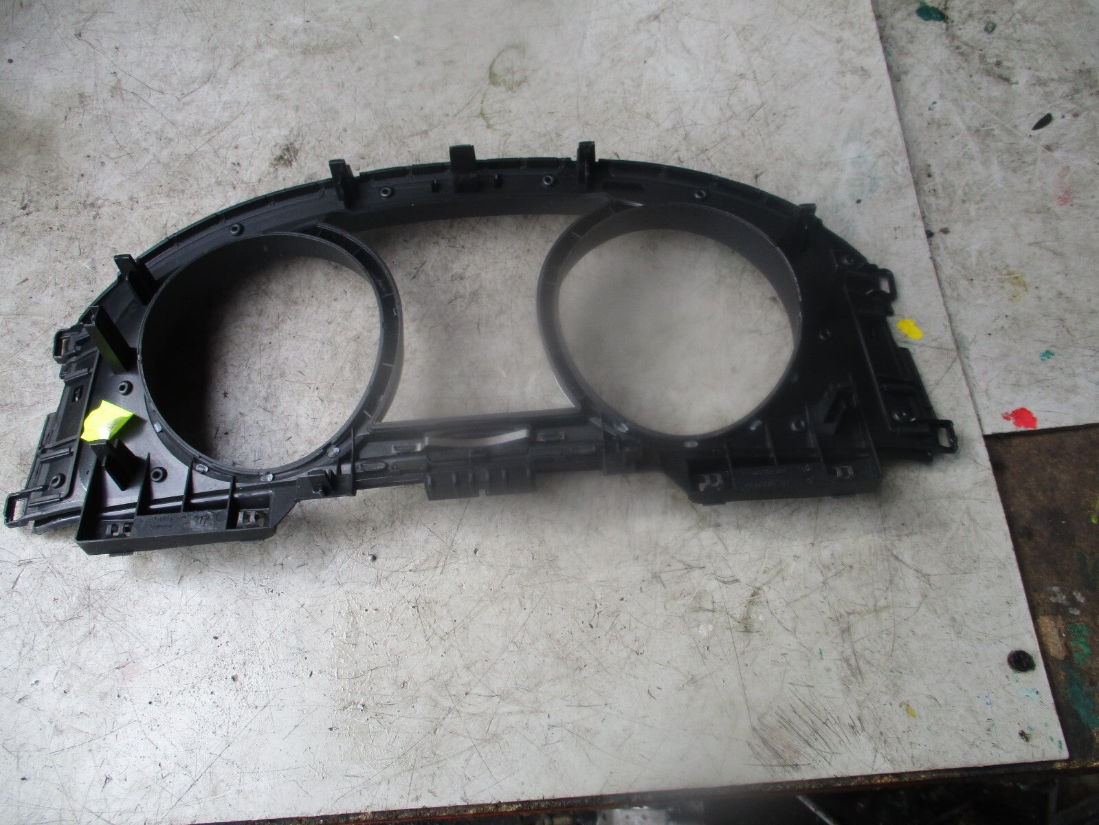 2017 VOLKSWAGEN GOLF SPEEDOMETER INSTRUMENT CLUSTER SURROUND TRIM 15G0919069