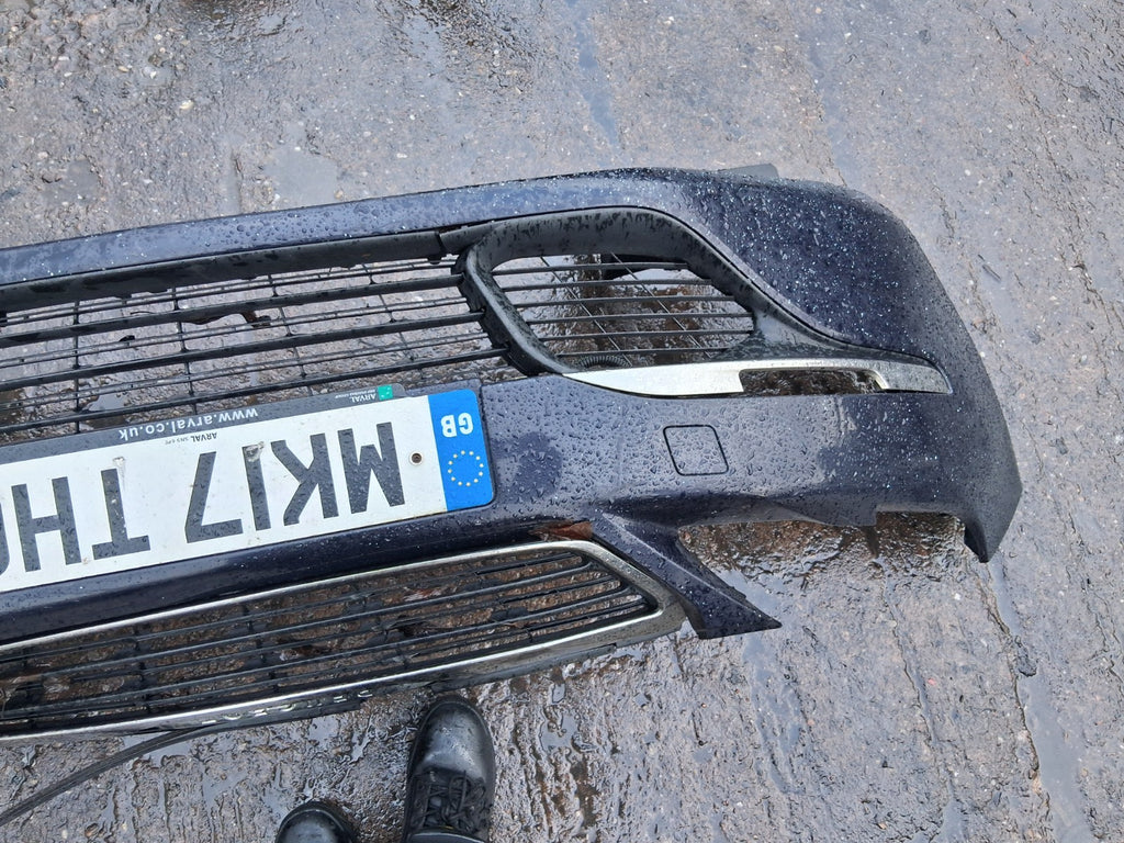 2017 PEUGEOT 308 MK2 COMPLETE FRONT BUMPER WITH GRILL GRILLE BLUE