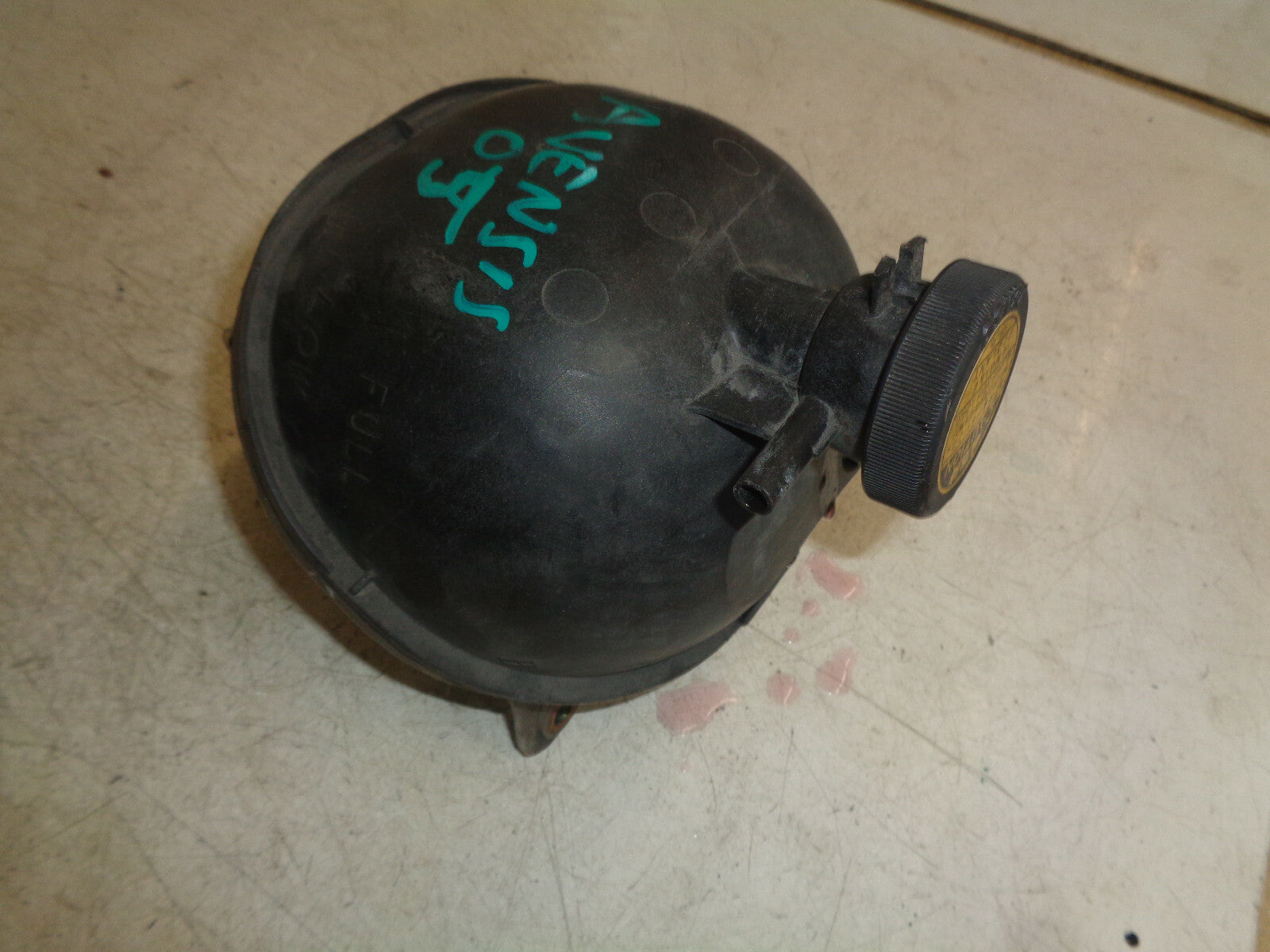 TOYOTA AVENSIS 2005 WATER COOLANT EXPANSION TANK BOTTLE