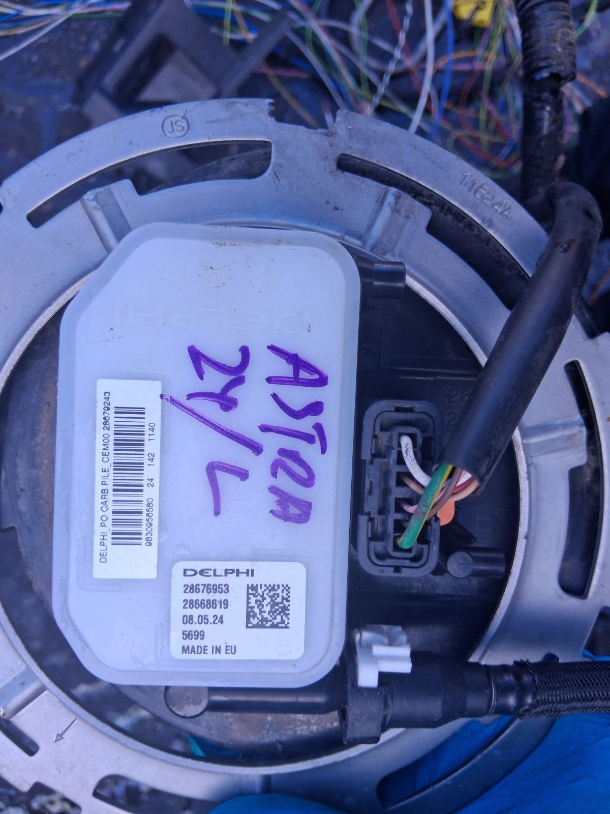 2024 VAUXHALL ASTRA L MK8 1.2 PETROL IN TANK FUEL PUMP SENDING UNIT 9830956580