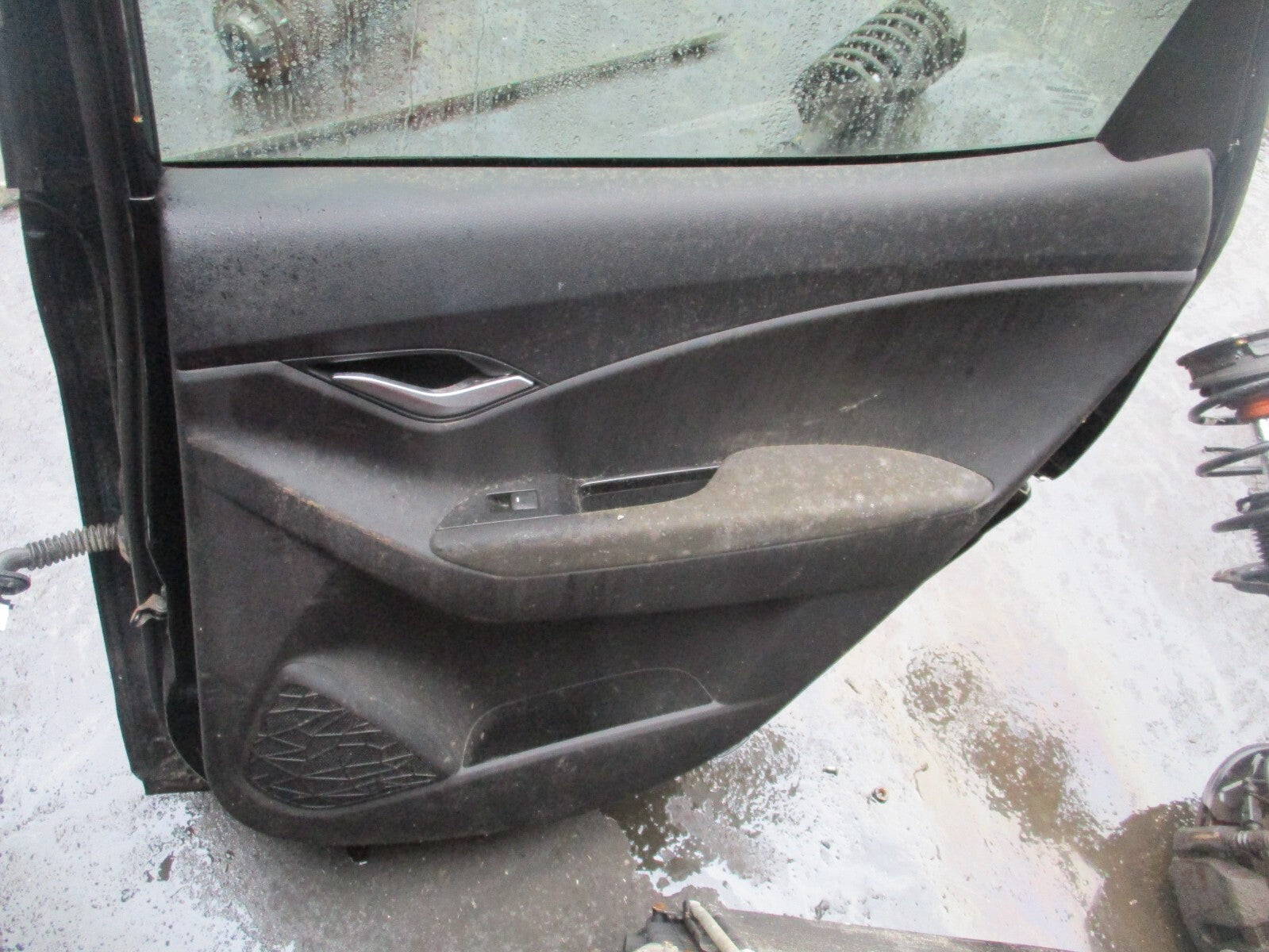 HYUNDAI IX20 2018 OSR DRIVER SIDE REAR BARE DOOR SHELL PHANTOM BLACK MET PAE
