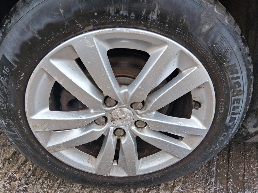 2015 PEUGEOT 308 MK2 ESTATE 16 INCH ALLOY WHEEL WITH TYRE 205/55R16