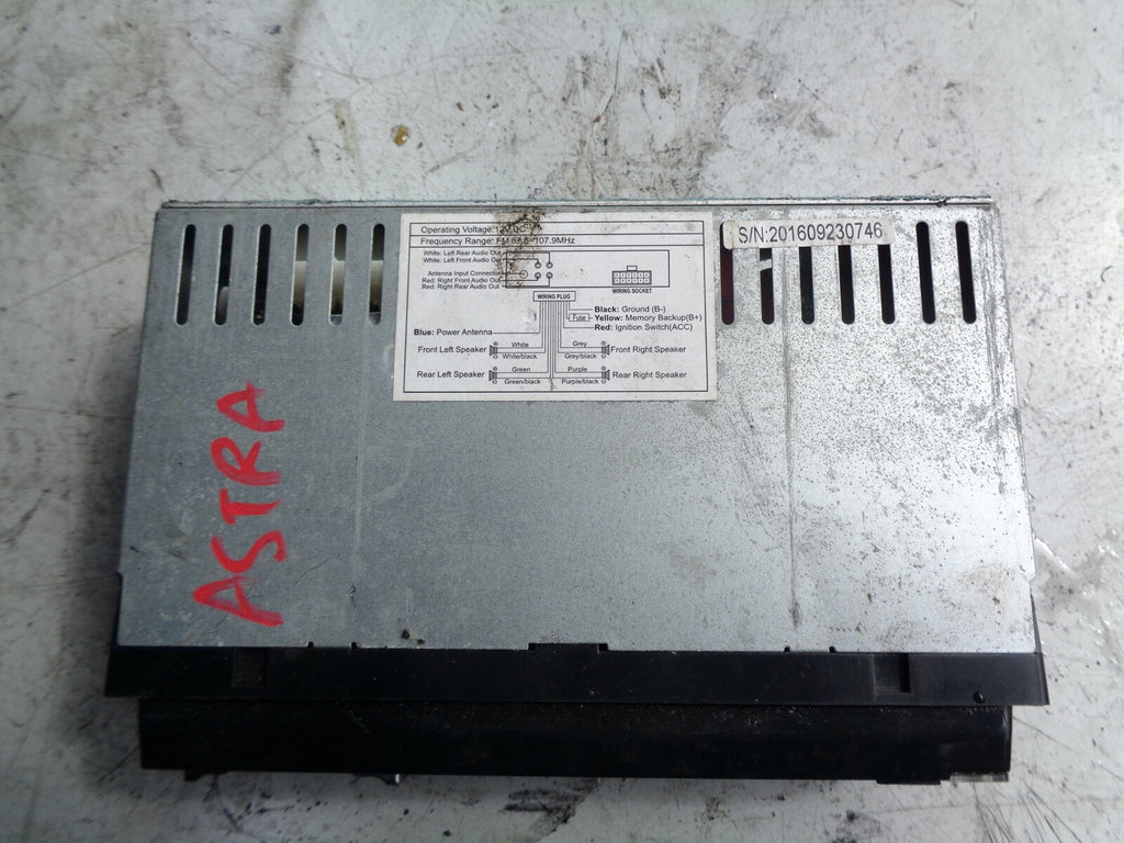 VAUXHALL ASTRA STEREO UNIT