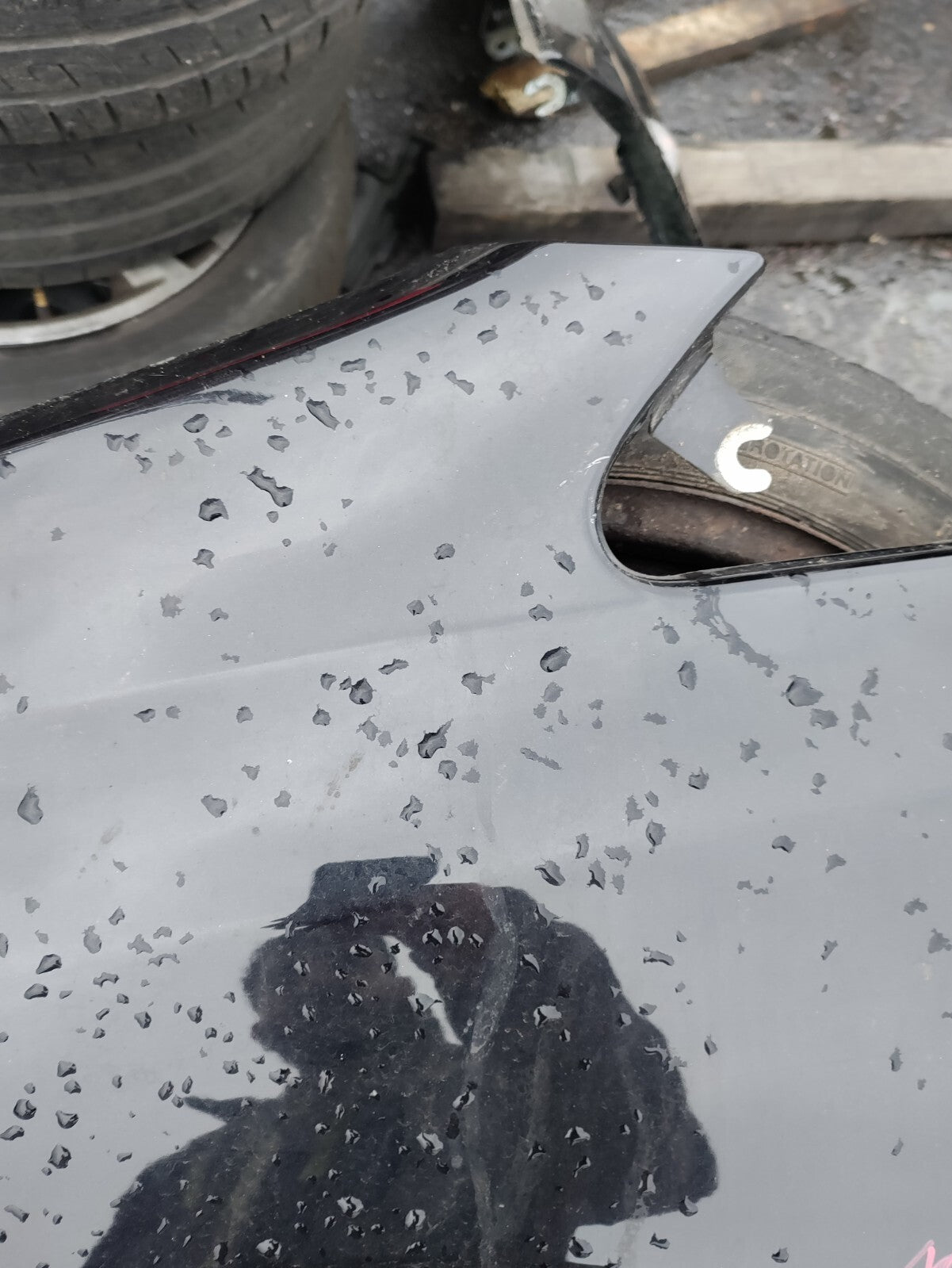 2009 VAUXHALL MERIVA A NSF PASSENGER SIDE FRONT WING PANEL BLACK