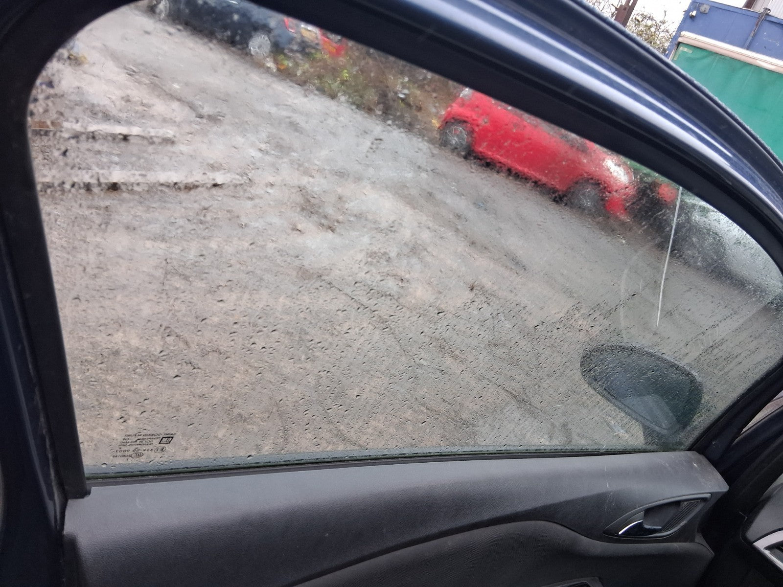 2017 VAUXHALL CORSA E NSF PASSENGER SIDE FRONT LEFT WINDOW GLASS