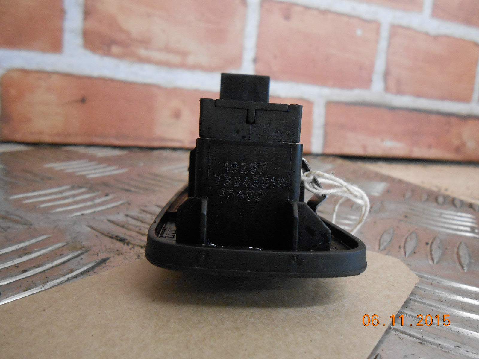 FIAT BRAVO MK2 2007 NSR PASSENGER REAR WINDOW CONTROL SWITCH 735435119