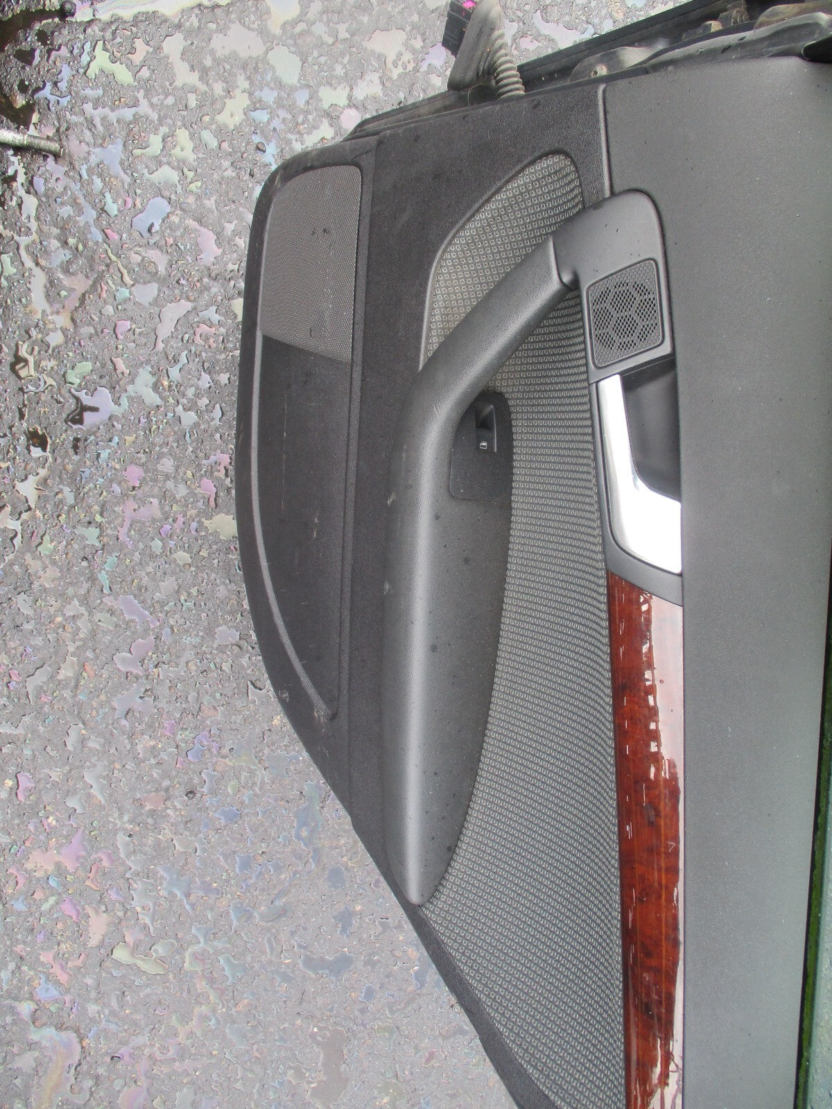 2006 AUDI A3 8P OSR DRIVER SIDE REAR COMPLETE DOOR GREY MET LX7Z