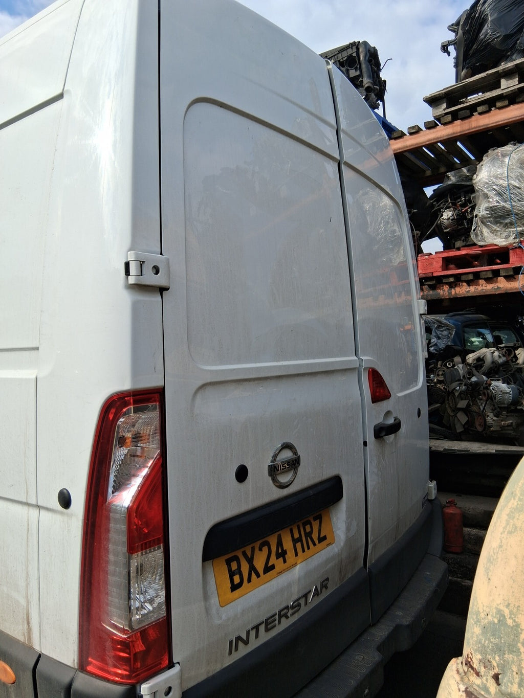 2024 NISSAN INTERSTAR RENAULT MASTER NSR PASSENGER SIDE REAR DOOR FRIDGE WHITE