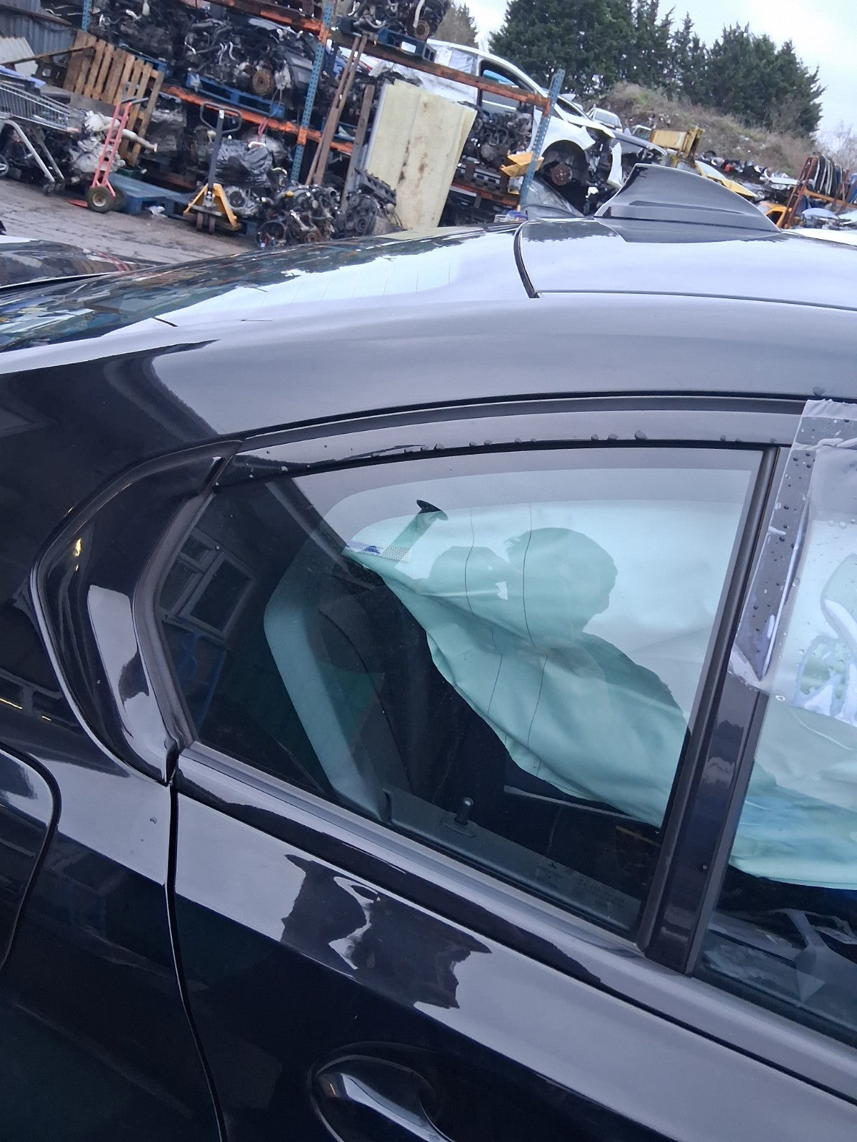 2019 BMW 3 SERIES SALOON G20 OSR DRIVER SIDE REAR QUARTER WINDOW GLASS