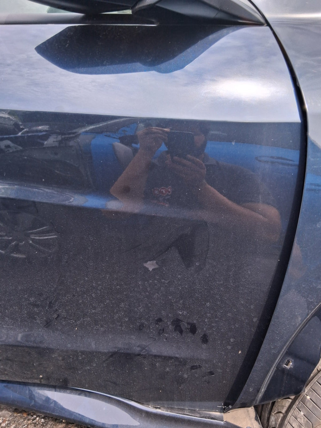 2020 HONDA HR-V FACELIFT OSF DRIVER SIDE FRONT BARE DOOR MIDNIGHT BLUE B610M