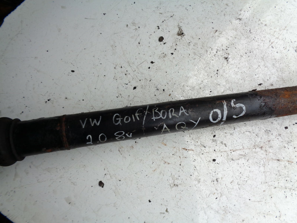 VW VOLKSWAGEN GOLF BORA MK4 2.0 8V 2002 OS DRIVER SIDE LONG DRIVESHAFT  AQY