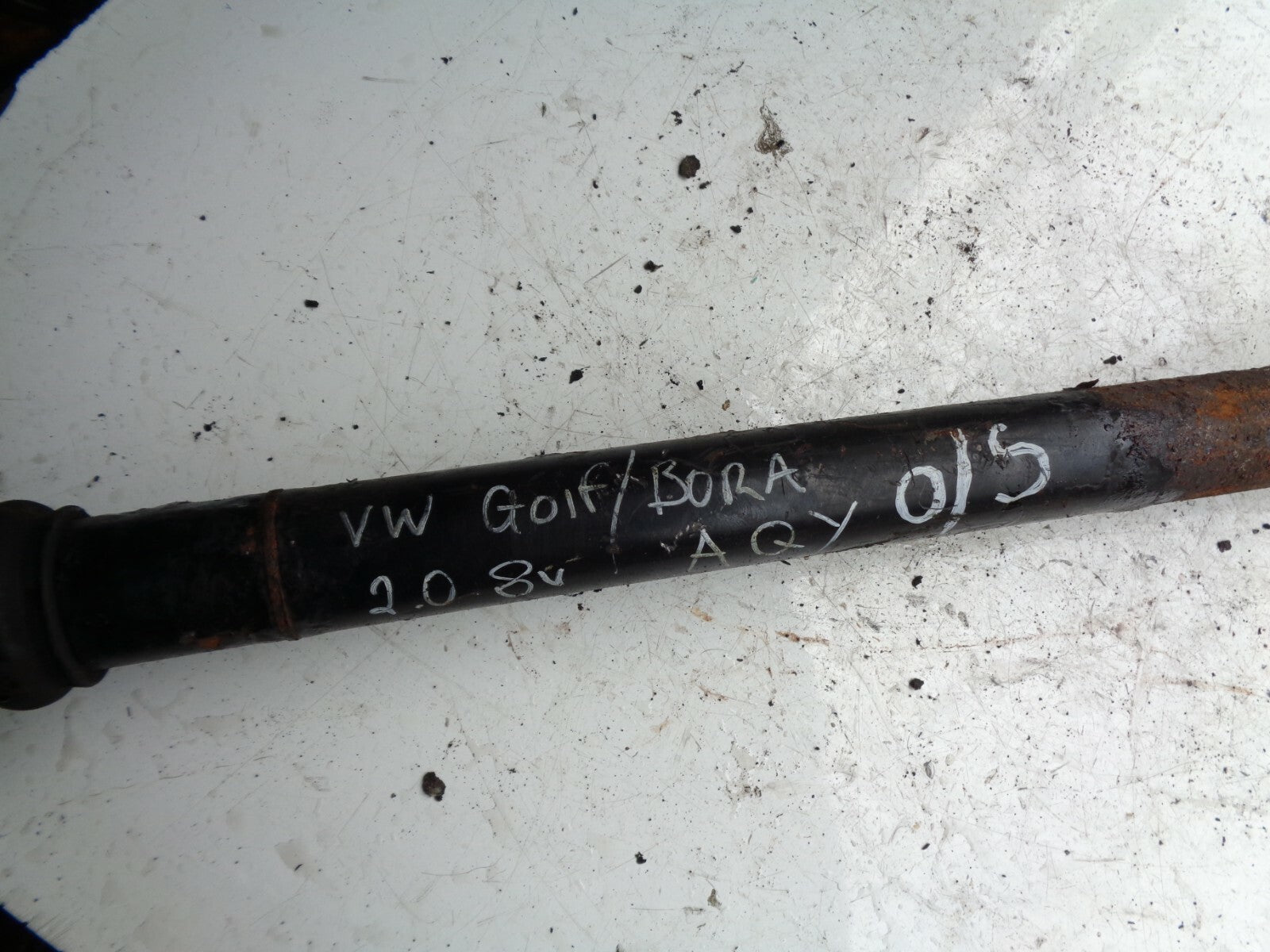 VW VOLKSWAGEN GOLF BORA MK4 2.0 8V 2002 OS DRIVER SIDE LONG DRIVESHAFT  AQY
