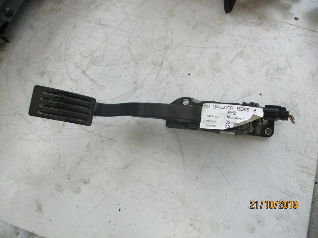 FORD FOCUS MK3 ELECTRIC ACCELERATOR PEDAL EV619F836BA