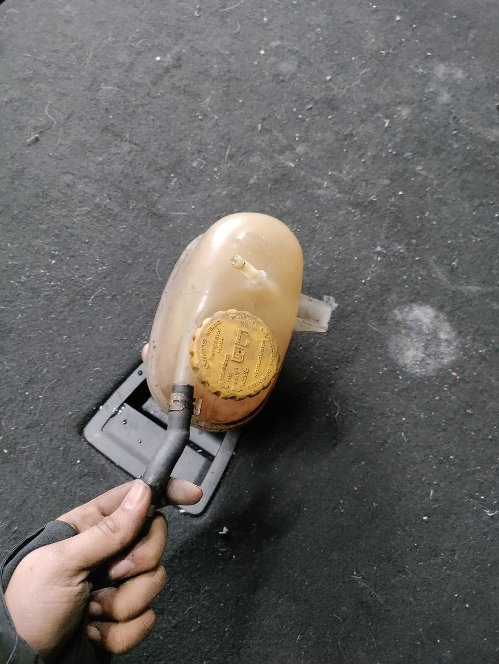 2007 VAUXHALL COMBO C COOLANT EXPANSION TANK