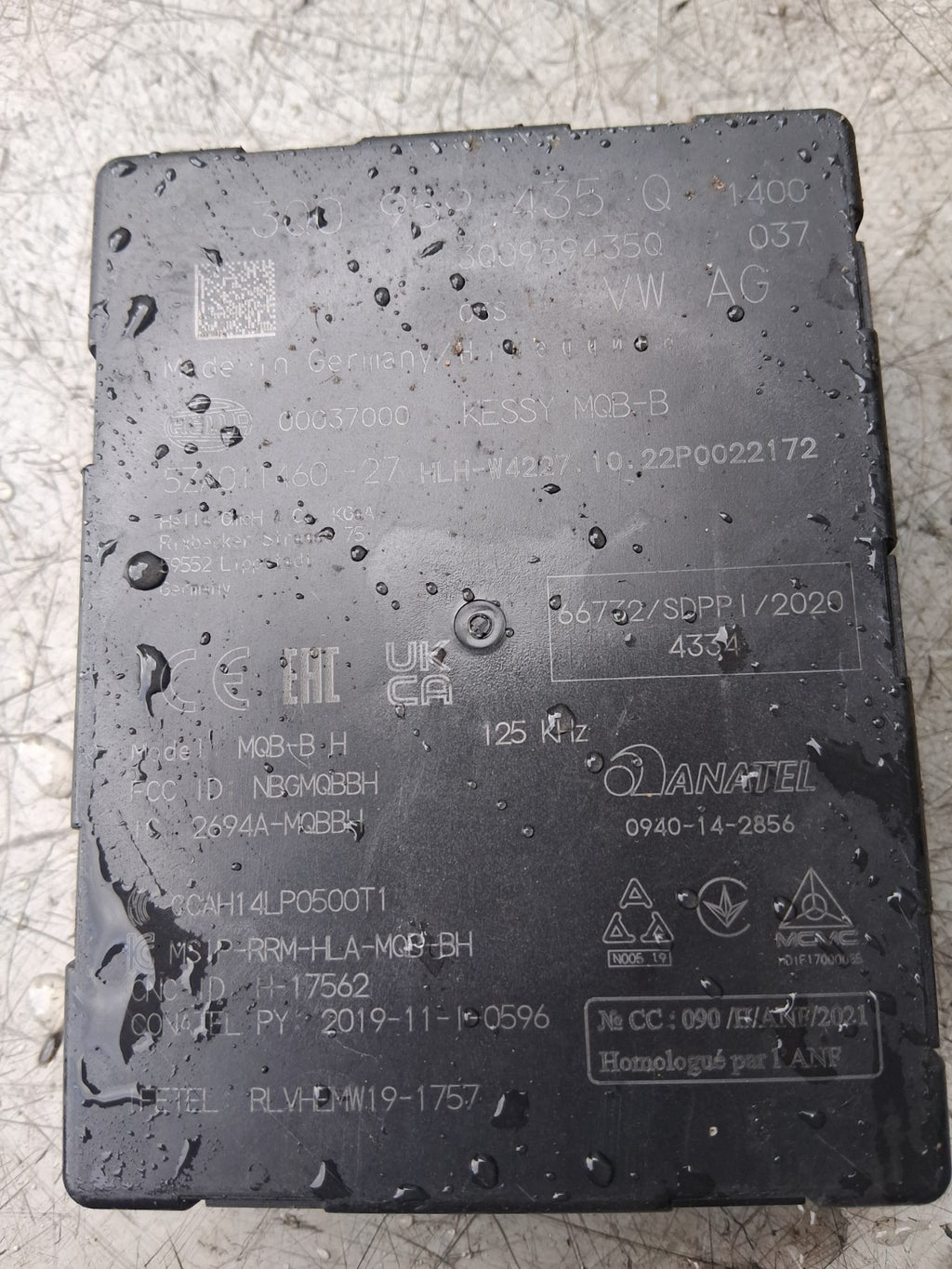 2023 VW VOLKSWAGEN TIGUAN PARKING SENSOR CONTROL UNIT 5QA919298K