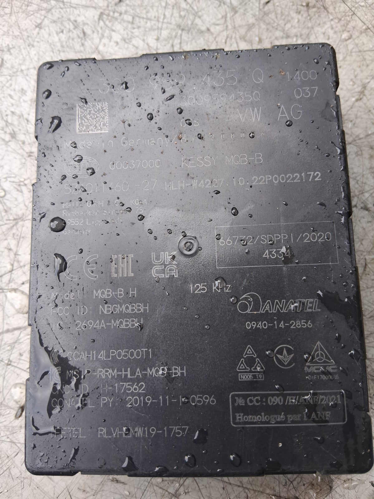 2023 VW VOLKSWAGEN TIGUAN PARKING SENSOR CONTROL UNIT 5QA919298K