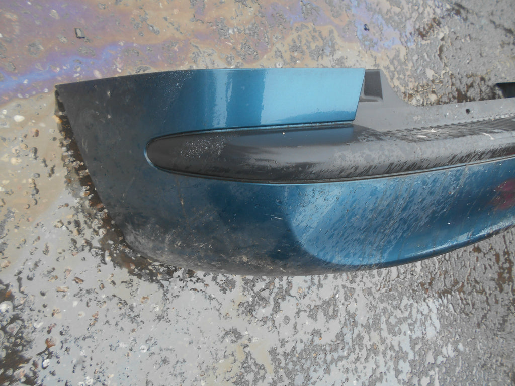 VAUXHALL ZAFIRA A 2001 PRE FACELIFT REAR BUMPER BLUE