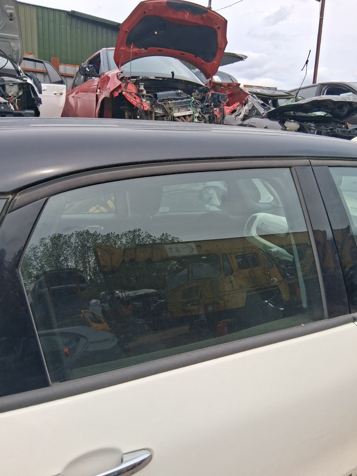 2019 FIAT 500L URBAN OSR DRIVER SIDE REAR WINDOW GLASS