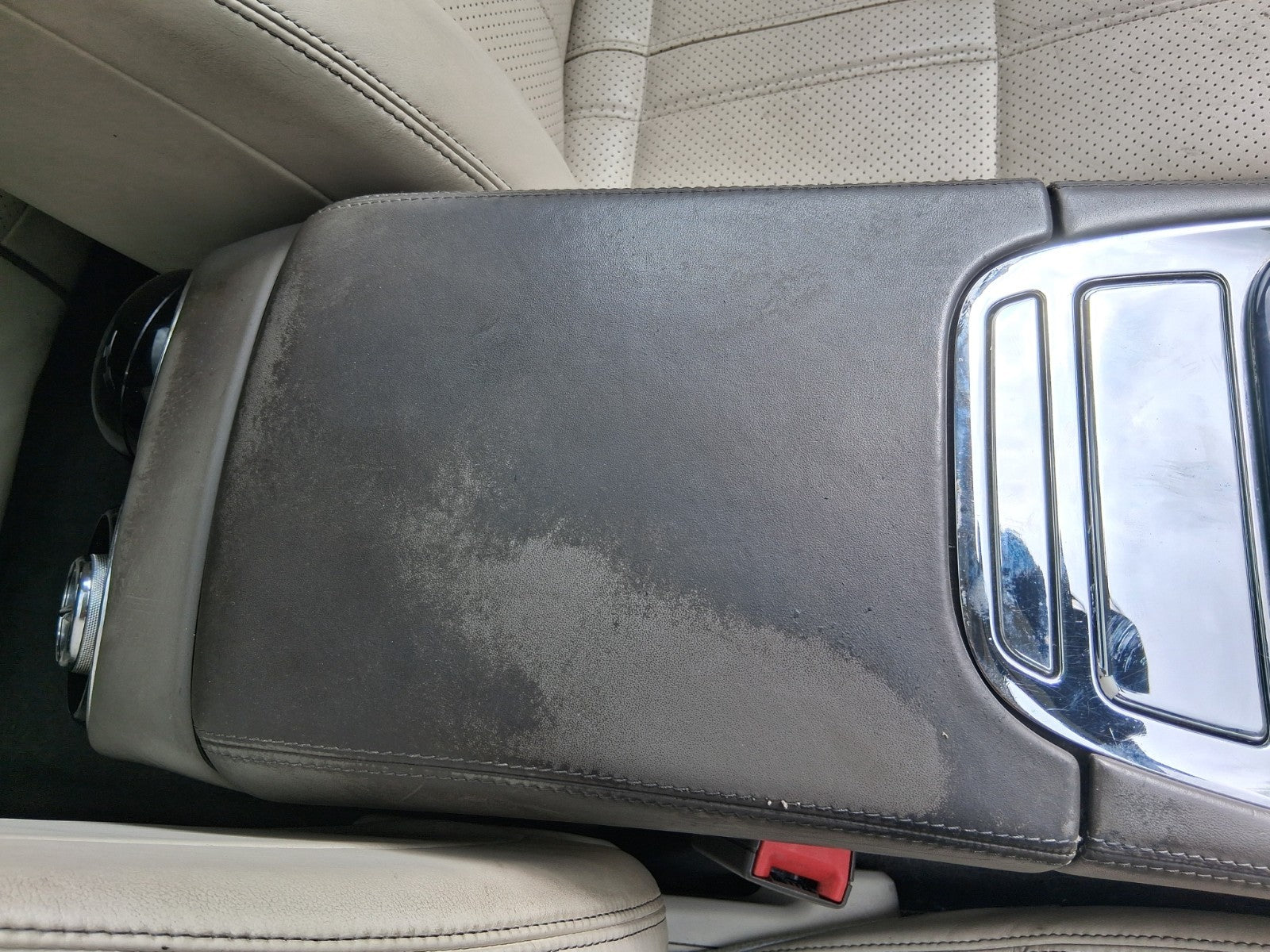 2012 JAGUAR XJ X351 2012 COMPLETE CENTRE CONSOLE LEATHER ARM REST