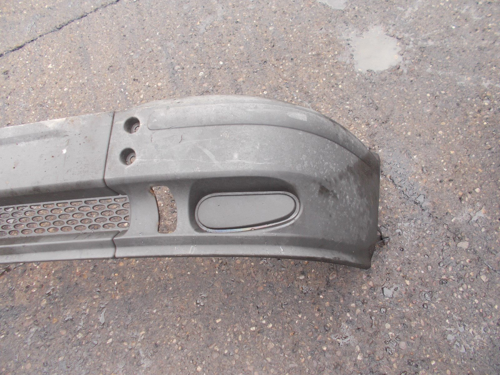 RENAULT KANGOO 2002 PANEL VAN REAR BUMPER BLACK
