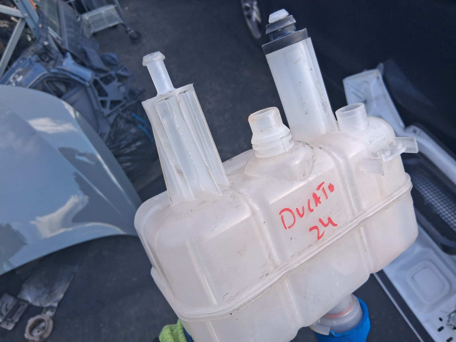2024 FIAT DUCATO MK3 FACELIFT 2.2 DIESEL WATER EXPANSION COOLANT OVERFLOW TANK