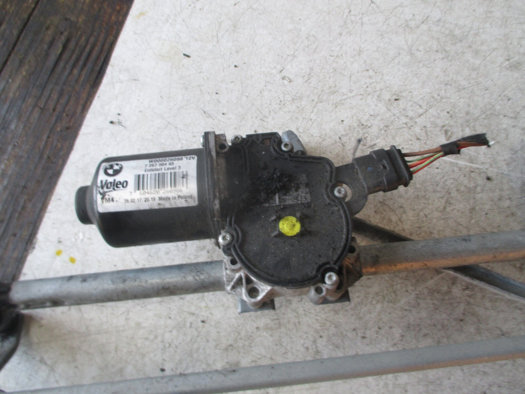 BMW 3 SERIES F30 2017 OSF DRIVER SIDE FRONT WIPER MOTOR 7267504
