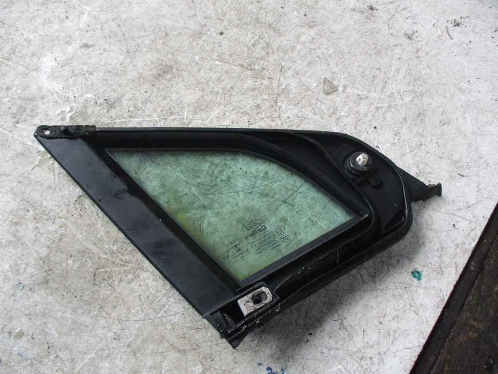 FORD MANDE0 MK5 2019 NSF PASSENGER SIDE REAR QUARTER WINDOW 43R000187