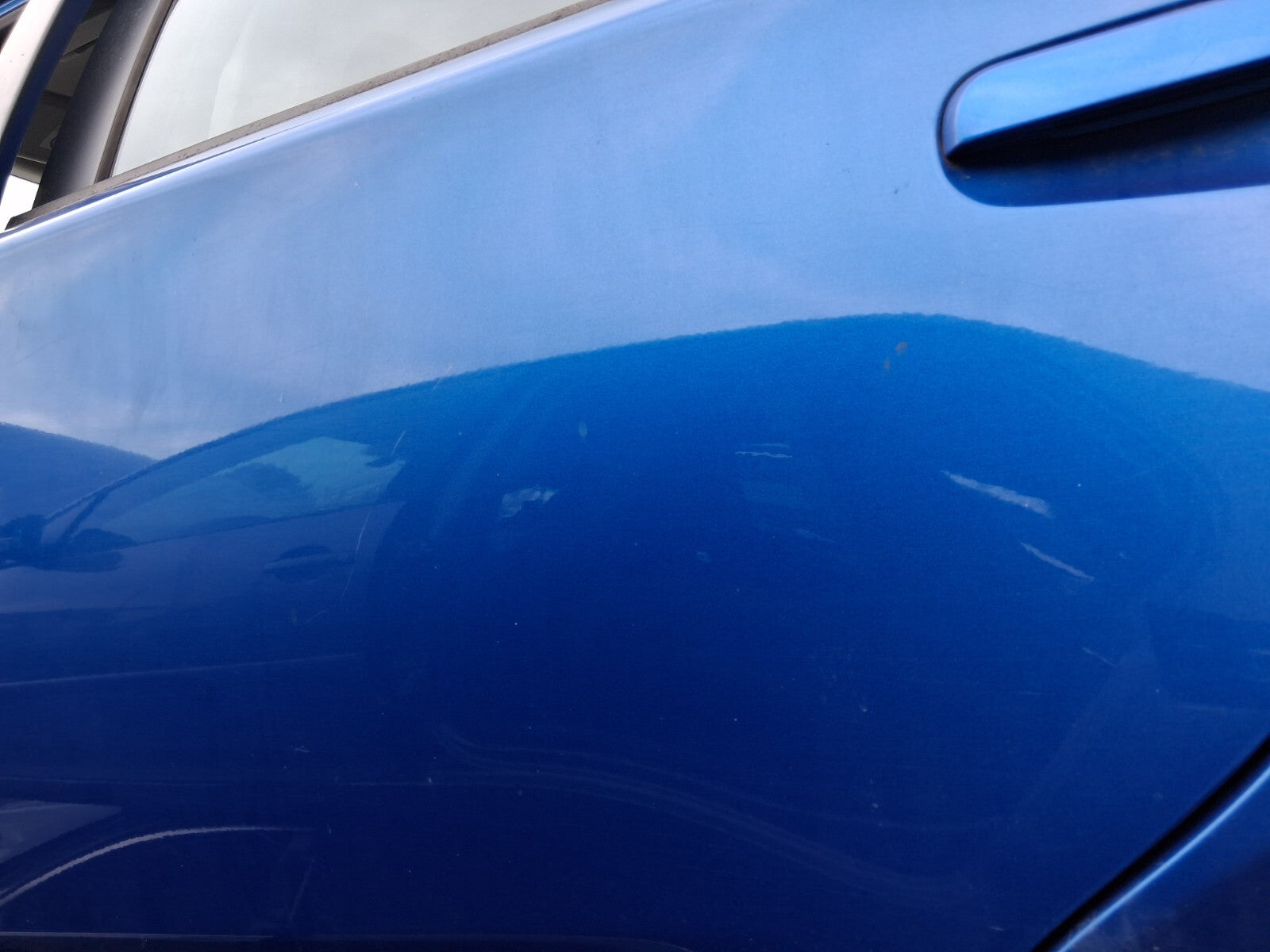 2021 MG 3 MK2 EXCLUSIVE NSR PASSENGER SIDE REAR DOOR REGAL MOUNTAIN BLUE 5JSJ