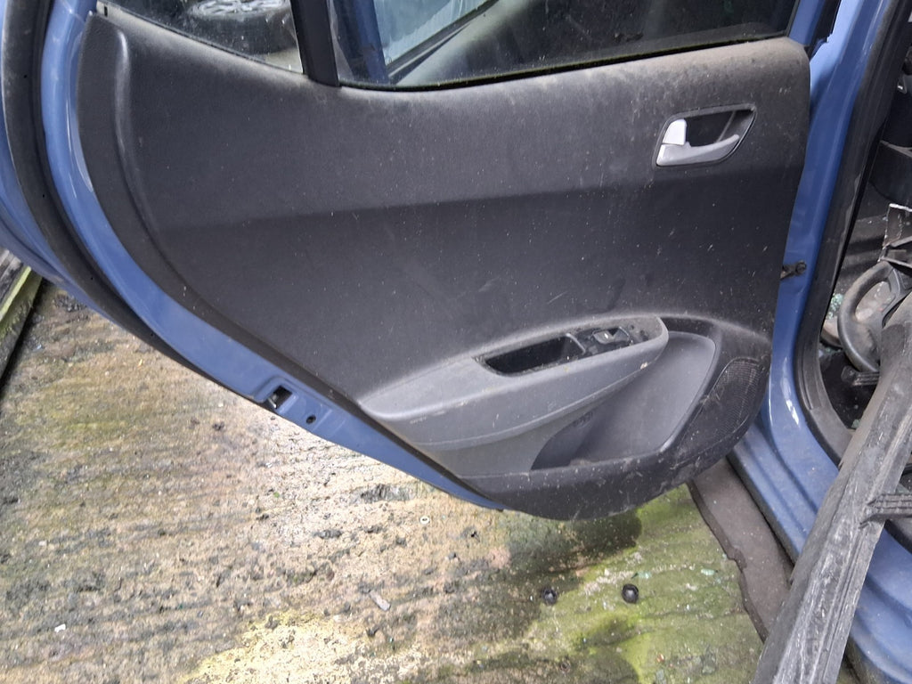 2017 HYUNDAI i10 MK2 NSR PASSENGER SIDE REAR LEFT DOOR CARD PANEL