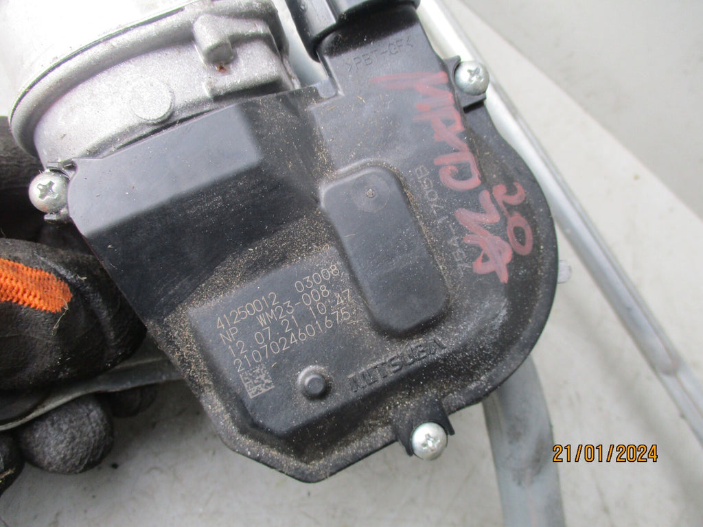 MAZDA 3 MK4 2020 FRONT WINDSCREEN WIPER MOTOR LINKAGES 41250012