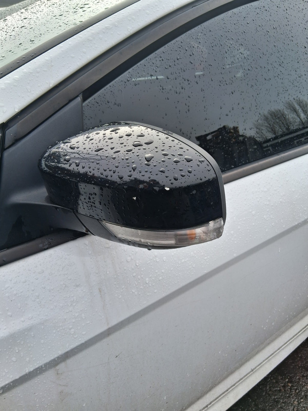 2017 FORD FOCUS MK3 ST LINE NSF PASSENGER SIDE FRONT LEFT WING MIRROR BLACK