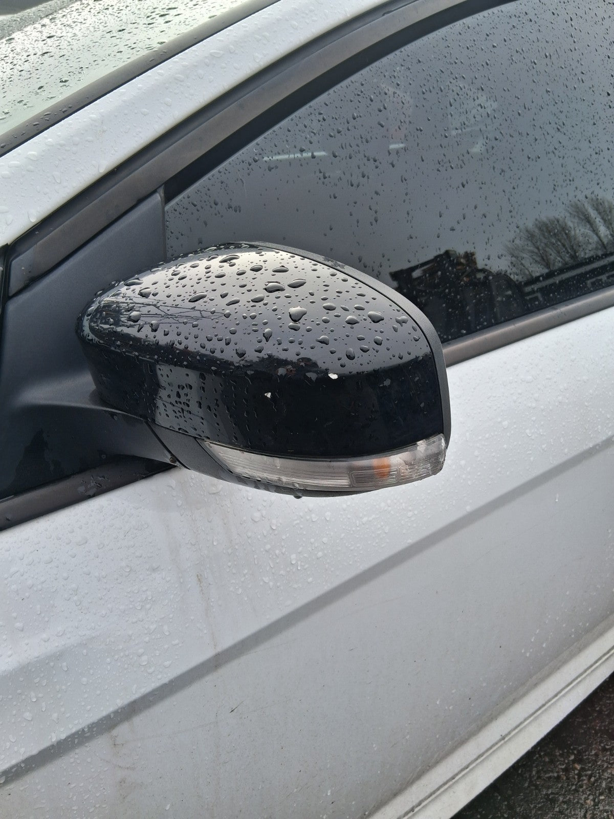 2017 FORD FOCUS MK3 ST LINE NSF PASSENGER SIDE FRONT LEFT WING MIRROR BLACK