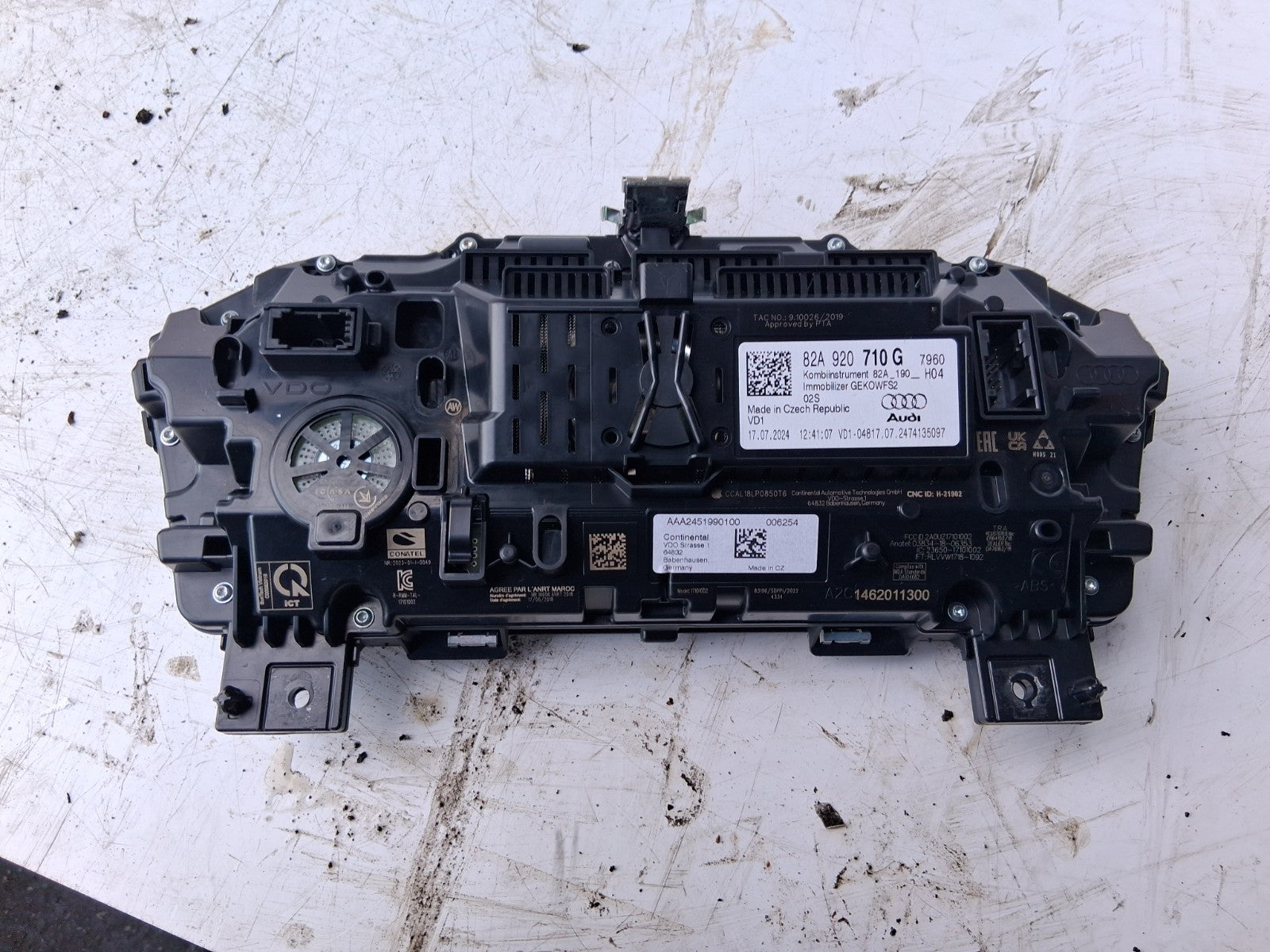 2024 AUDI A1 S LINE MK2 GB 1.0 PETROL SPEEDOMETER INSTRUMENT CLUSTER 82A920710G