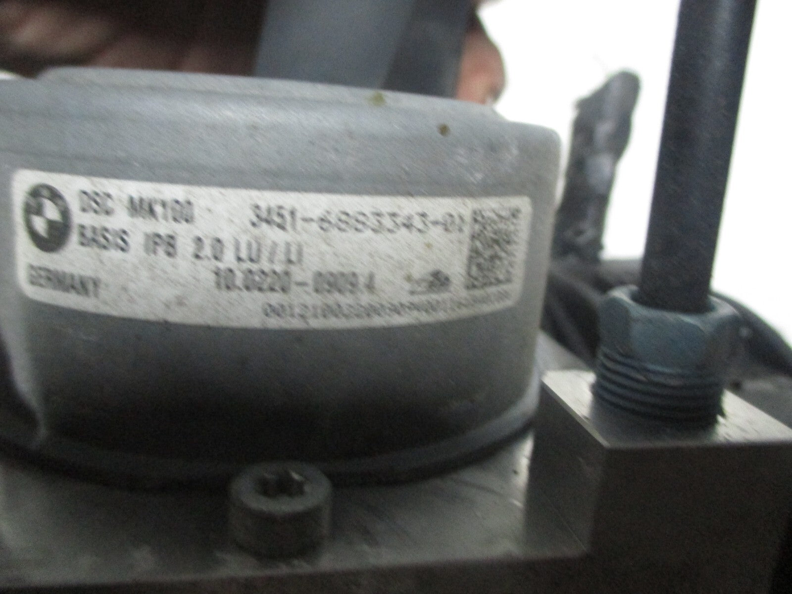BMW MINI CLUBMAN F54 2016 ABS PUMP & MODULATOR 6883343