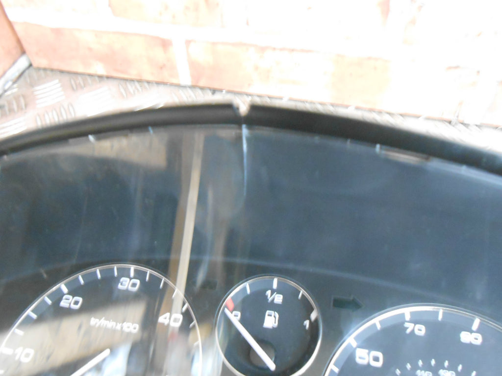 PEUGEOT 607 2004 2.2 HDI SEMI AUTOMATIC CLOCKS SPEEDO INSTRUMENT CLUSTER BLACK