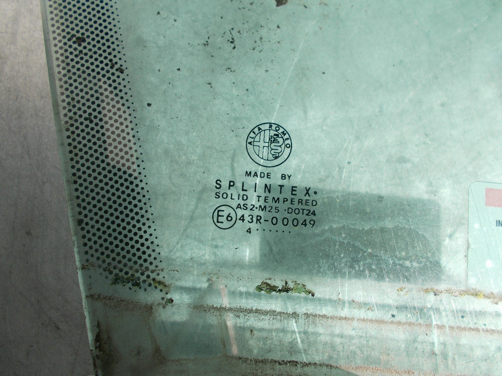 2004 ALFA ROMEO GT OSF DRIVERS SIDE FRONT WINDOW GLASS
