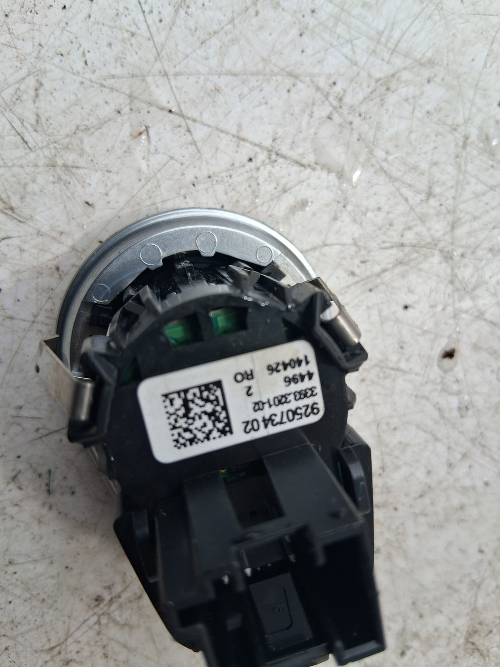 2014 BMW 3 SERIES F31 F30 ENGINE START STOP BOTTON 9250734