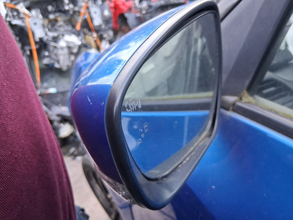 2021 SUZUKI SWIFT A2L MK4 NSF PASSENGER SIDE LEFT ELECTRIC WING MIRROR BLUE